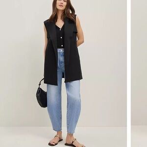 Ann Taylor Light Blue Barrel Denim Jeans Sz 10 P Petite